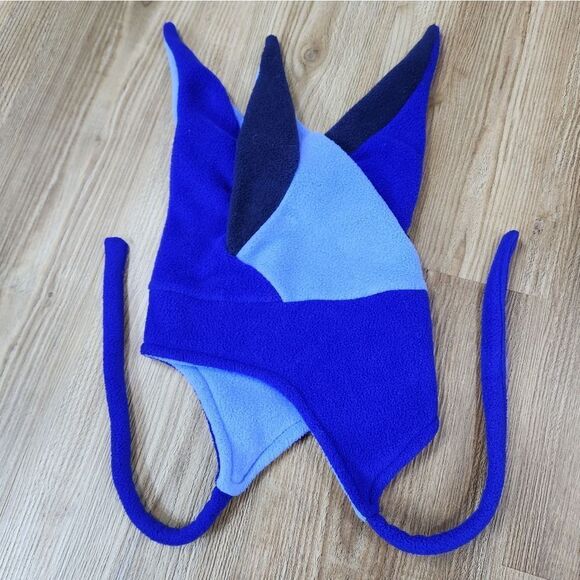 💜Columbia Purple & Blue Fleece Jester Winter Hat Small/Medium - Picture 8 of 11